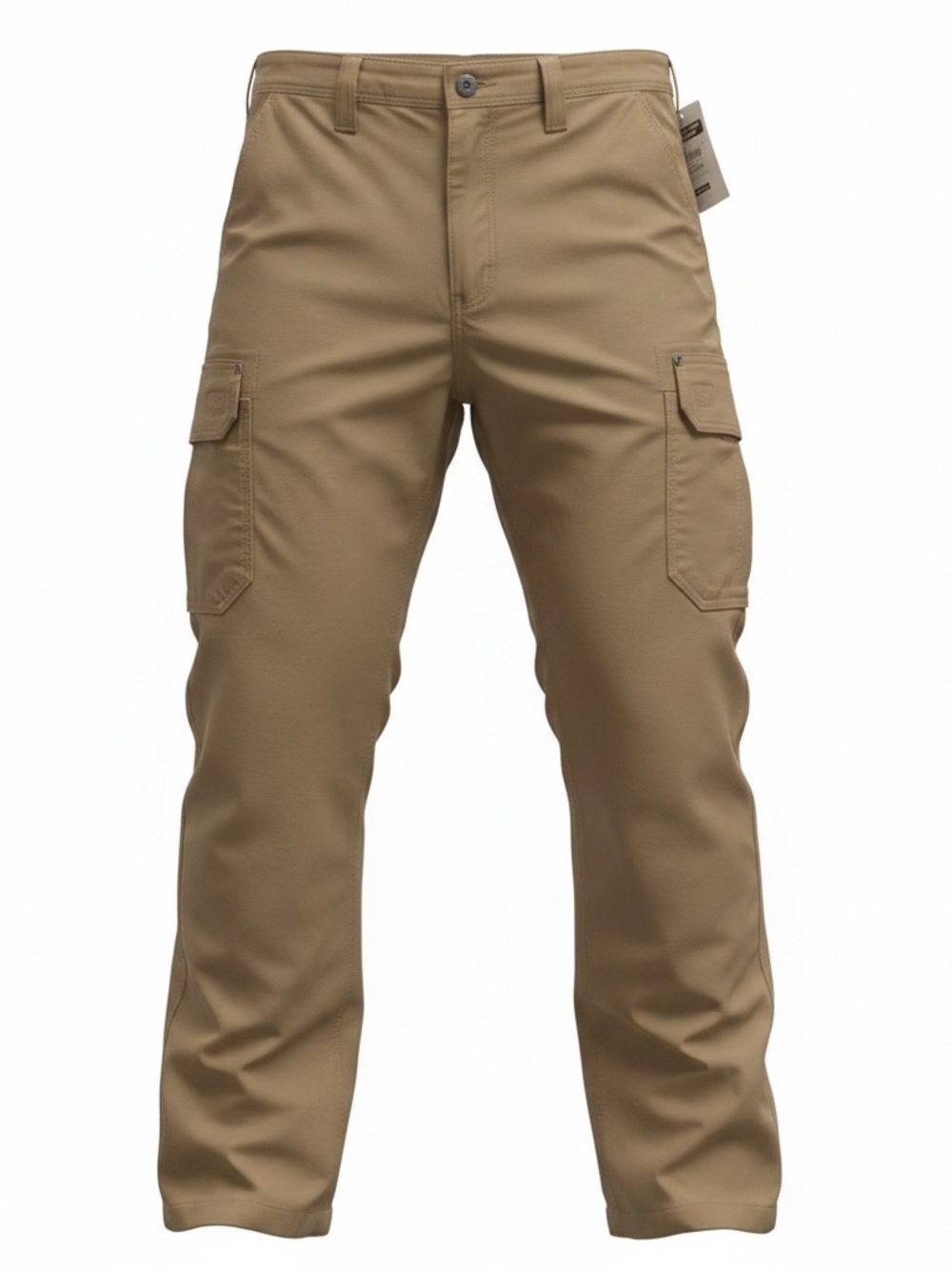 NWT Duluth flex Fire hose Men's Cargo Pants in Khaki - Durable Everyday Workwear